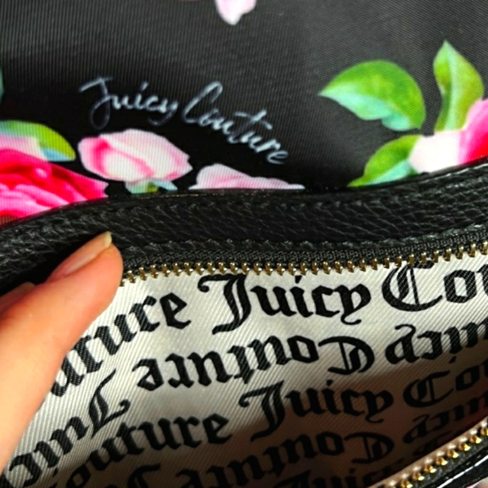 NWT JUICY COUTURE Overnighter Duffle & Backpack Convertible Bundle Travel Bag - Picture 10 of 17